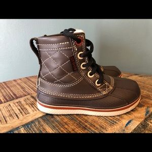 Crocs AllCast Duck Boot-child size 9